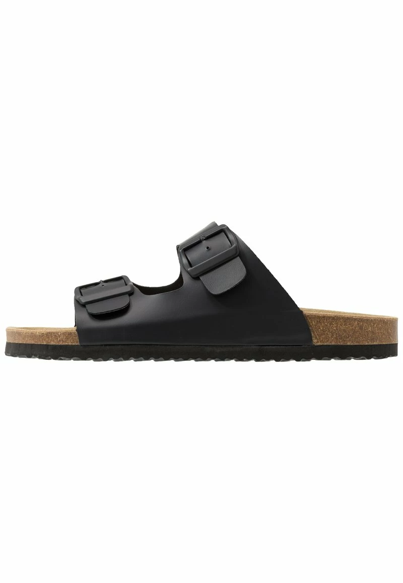 Pier One Hombre UNISEX - Pantuflas - Black 4 Pier One Hombre UNISEX - Pantuflas - Black - Imagen 2