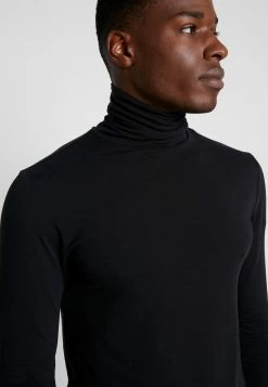 Pier One Camiseta De Manga Larga - Black, Hombre -Pier One Comercio 8cf9daefac384390b506ba14b3dd4899