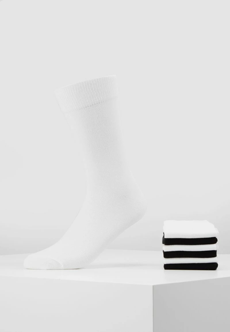 Pier One Hombre 7 PACK - Calcetines - White/black 3 Pier One Hombre 7 PACK - Calcetines - White/black