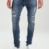 Pier One Hombre Vaqueros Pitillo - Dark Blue Denim -Pier One Comercio 8e7c8d5856a546509b8a3c9cad265bee