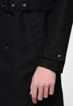 Pier One Hombre Gabardina - Black -Pier One Comercio 8eac24d47e5d40c7ad36bc259332d145