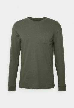 Pier One Hombre Camiseta De Manga Larga - Dark Green -Pier One Comercio 8edecbfb5a7649c182469cc994f457a4