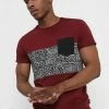 Pier One Hombre Camiseta Estampada - Bordeaux 2 Pier One Hombre Camiseta Estampada - Bordeaux -Pier One Comercio 8fea14e44e2144549ffb2b8ad5e840af