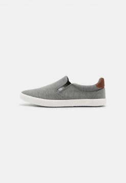 Pier One Unisexo UNISEX - Mocasines - Dark Grey