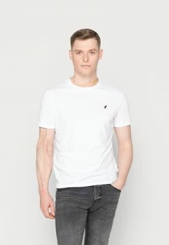 Pier One Hombre WITH BIRD STRAIGHT 5 PACK - Camiseta Básica - White/green/bordeaux/black/beige -Pier One Comercio 936a0b661f614d6682dd46a0c78ae272