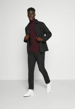 Pier One MUSCLE FIT TURTLE - Jersey De Punto - Mottled Bordeaux, Hombre -Pier One Comercio 986d5767f9c34112921f8a40cd6998a3