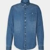 Pier One Hombre DENIM SHIRT - Camisa - Blue Denim -Pier One Comercio 9883b39769f7448098322e95e8be1dec
