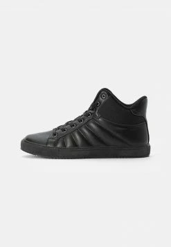 Pier One Zapatillas Altas - Black, Unisexo