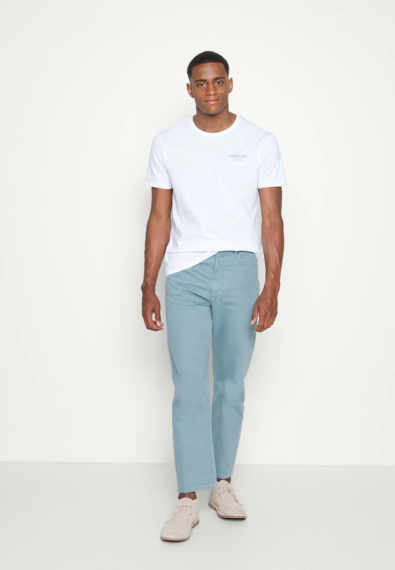 Pier One Hombre GRAPHIC T-SHIRT - Camiseta Estampada - White 4 Pier One Hombre GRAPHIC T-SHIRT - Camiseta Estampada - White - Imagen 2