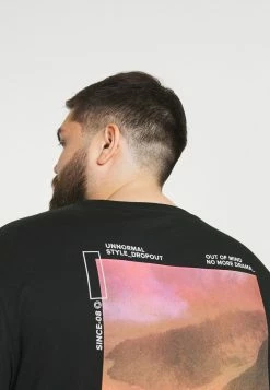 Pier One Hombre Camiseta Estampada - Black -Pier One Comercio 9903db608a1d4bc4ba2e4e1e4abb6c51