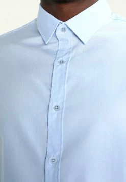 Pier One Hombre Camisa Elegante - Light Blue -Pier One Comercio 99ba3db9ba824e28957428283b63ef38