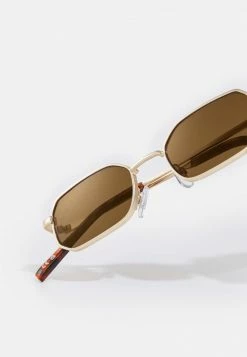 Pier One Unisexo UNISEX - Gafas De Sol - Gold-coloured/brown -Pier One Comercio 9a37597b6be44ef4be553724b96c967c