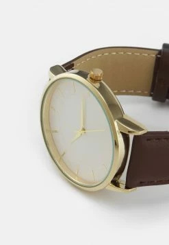 Pier One Unisexo Reloj - Brown/goldcoloured -Pier One Comercio 9a7cc526a36e4226a22630489aed8fce