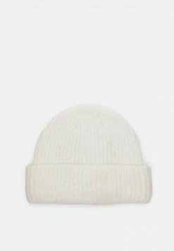 Pier One Unisexo SHORT MICRO BEANIE UNISEX - Gorro - Off-white