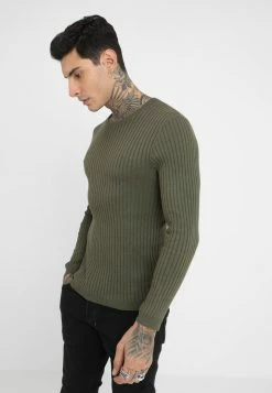 Pier One Hombre Jersey De Punto - Oliv