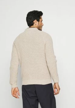 Pier One Hombre CHUNKY MOCKNECK JUMPER - Jersey De Punto - Mottled Beige -Pier One Comercio 9fbb9ce1118e4840b8fdefe9e4cc2cc1