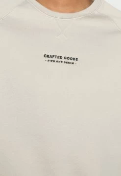 Pier One Hombre CRAFTED GOODS CREW - Sudadera - Off-white -Pier One Comercio a069395134564dacb80f80f2885e14b7