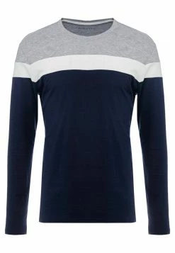 Pier One Camiseta De Manga Larga - Grey/dark Blue, Hombre -Pier One Comercio a0f0a086b0f348dab84e2d01c20e90f6