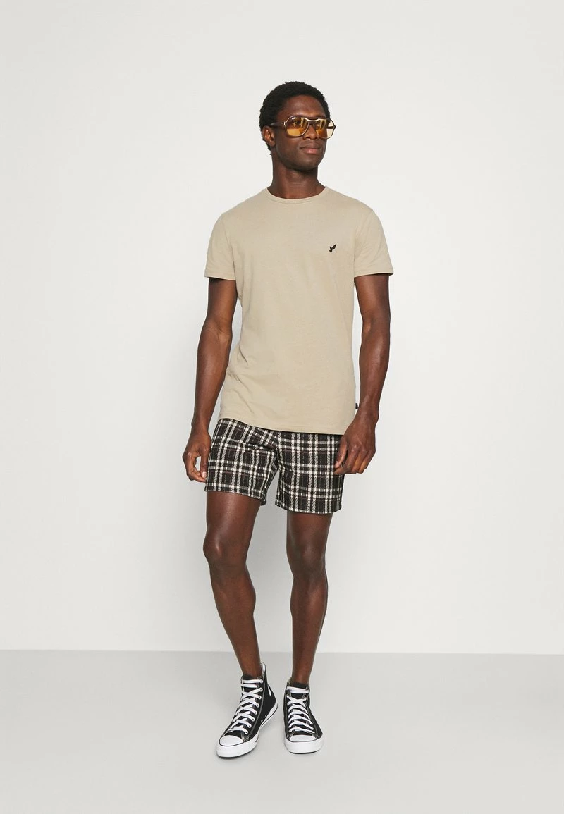 Pier One Hombre Camiseta Básica - Beige 4 Pier One Hombre Camiseta Básica - Beige - Imagen 2