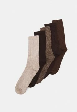 Pier One Hombre 5 PACK - Calcetines - Brown
