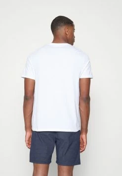 Pier One Hombre NEVER TOO LATE GRAPHIC T-SHIRT - Camiseta Estampada - White -Pier One Comercio a4f118f86da644d4aee67da34d87611b