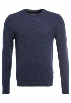 Pier One Hombre Jersey De Punto - Motled Dark Blue -Pier One Comercio a52de4b38e964f9499a88ba9251a691e