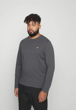 Pier One Hombre Camiseta De Manga Larga - Grey