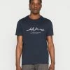 Pier One Hombre Camiseta Estampada - Dark Blue -Pier One Comercio a96a3fbaa2d54effae86bef05d16acf9