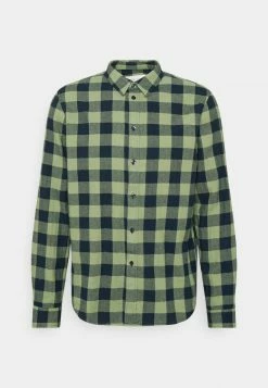 Pier One Hombre Camisa - Dark Blue/green