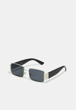 Pier One Unisexo UNISEX - Gafas De Sol - Black/gold-coloured