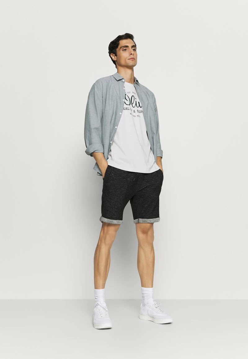 Pier One Hombre Shorts - Mottled Black 4 Pier One Hombre Shorts - Mottled Black - Imagen 2