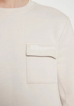 Pier One Hombre UNITED UTILITY CREW - Sudadera - Stone -Pier One Comercio add857a40c3c49f6a9ebce650ab8cd43