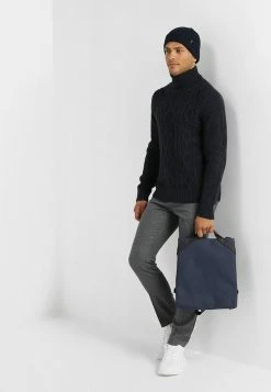 Pier One Hombre Jersey De Punto - Mottled Dark Blue -Pier One Comercio ae447dc719bb4b78ba8f3eeafdac1dd2