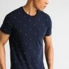 Pier One Camiseta Estampada - Navy, Hombre -Pier One Comercio ae4efb93c010470687981e877785fd4d