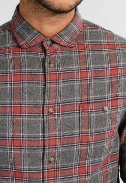 Pier One Hombre Camisa - Grey/coral -Pier One Comercio aec58b86fdd04742b8391be56b121545