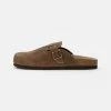 Pier One Unisexo Sandalias Planas - Brown