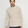 Pier One Hombre CHUNKY MOCKNECK JUMPER - Jersey De Punto - Mottled Beige -Pier One Comercio b12fd33339ff43f3a831b33e637d8aad