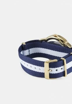 Pier One Unisexo UNISEX - Reloj - Gold/blue/white -Pier One Comercio b1d3c5c1f8c1465988dfedabefe97c9d