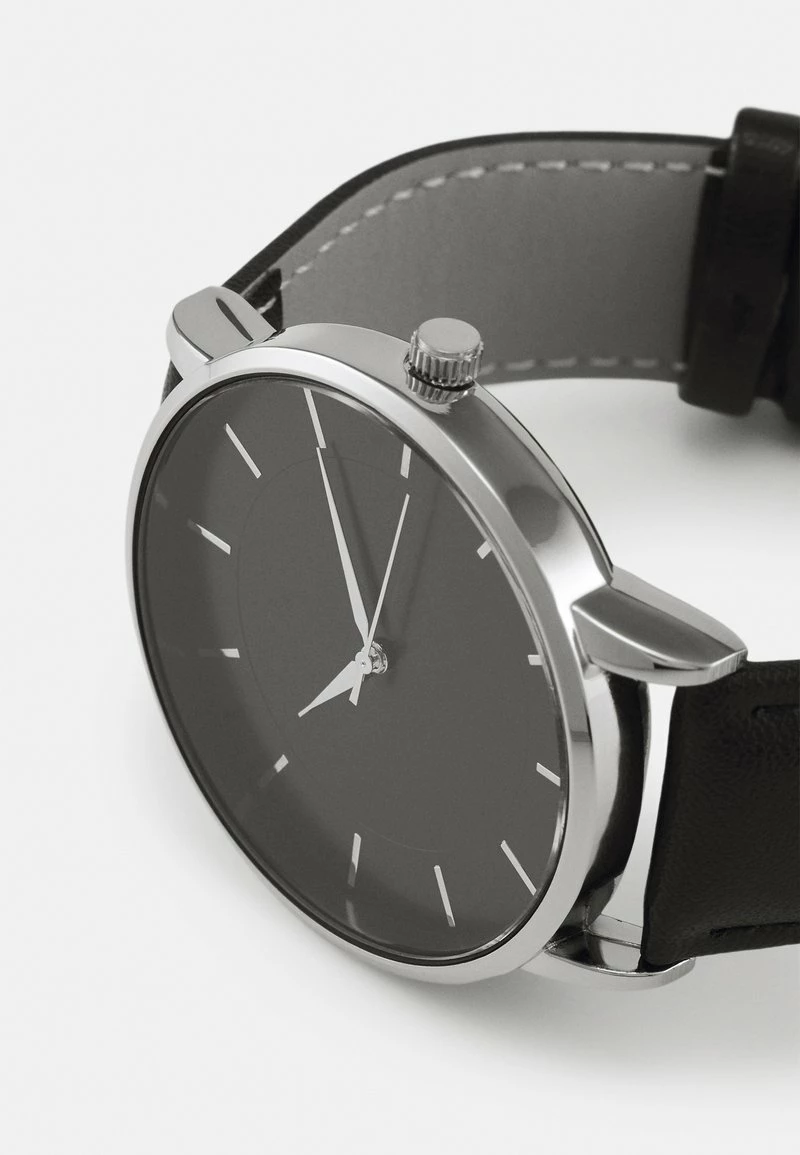 Pier One Unisexo Reloj - Black/silvercoloured 6 Pier One Unisexo Reloj - Black/silvercoloured - Imagen 4