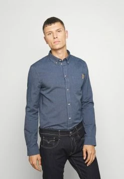 Pier One Hombre Camisa - Dark Blue -Pier One Comercio b365f4eef4f845c2ab9cbdaf1b815d53