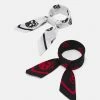 Pier One Unisexo BANDANA 2 PACK UNISEX - Pañuelo - Black/white/red -Pier One Comercio b4db7e280c7246acbad01bbd0aabb72f