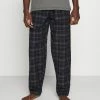 Pier One Hombre Pantalón De Pijama - Black/blue -Pier One Comercio b527a652e7324f71b5550e53fc0bfef6