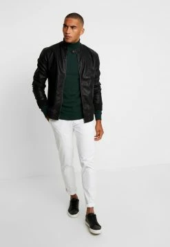 Pier One Hombre Jersey De Punto - Dark Green -Pier One Comercio b54b5da8fedd4697a74404058ab245ca