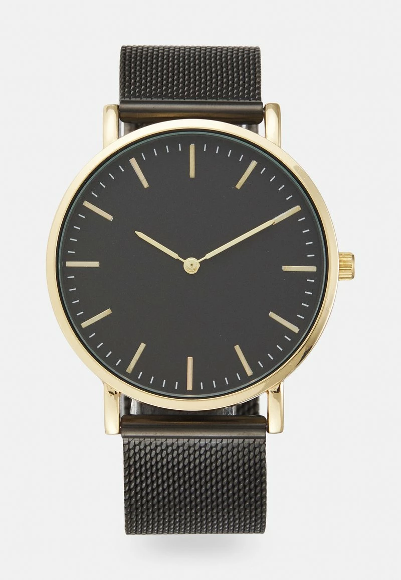 Pier One Unisexo Reloj - Black/goldcoloured 3 Pier One Unisexo Reloj - Black/goldcoloured