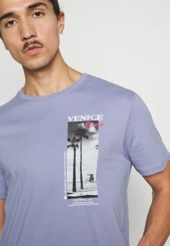 Pier One Hombre Camiseta Estampada - Lilac -Pier One Comercio b6d2613dfab041129b91752c8e1b9c0e