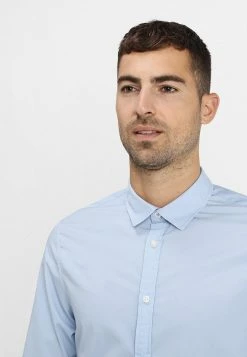 Pier One 2 PACK - Camisa Elegante - White/light Blue, Hombre -Pier One Comercio b6ee3598b6984fac95e4aa81de041243