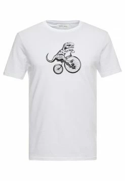 Pier One Camiseta Estampada - White, Hombre -Pier One Comercio b7437b77ec2f41d3a4ba019ad768db99
