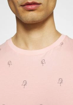 Pier One Camiseta Estampada - Pink, Hombre -Pier One Comercio b8b9b4938fc3415295f485a2d80f3e8c