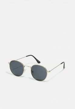 Pier One Unisexo UNISEX - Gafas De Sol - Gold-coloured/black