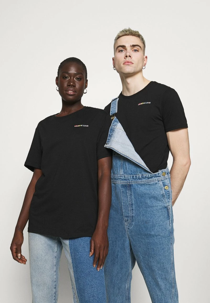 Pier One Hombre PRIDE - Camiseta Estampada - Black 3 Pier One Hombre PRIDE - Camiseta Estampada - Black